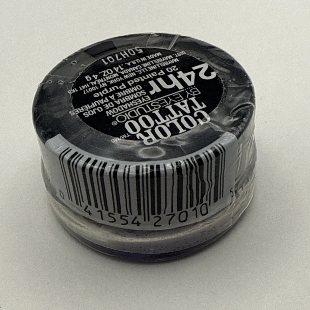 Maybelline Color Tattoo Cream Eye Shadow #20 PAINTED PURPLE Sealed 24 Hour
